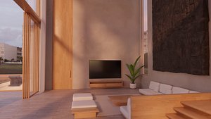 3D Meta Home - 01 - Baked