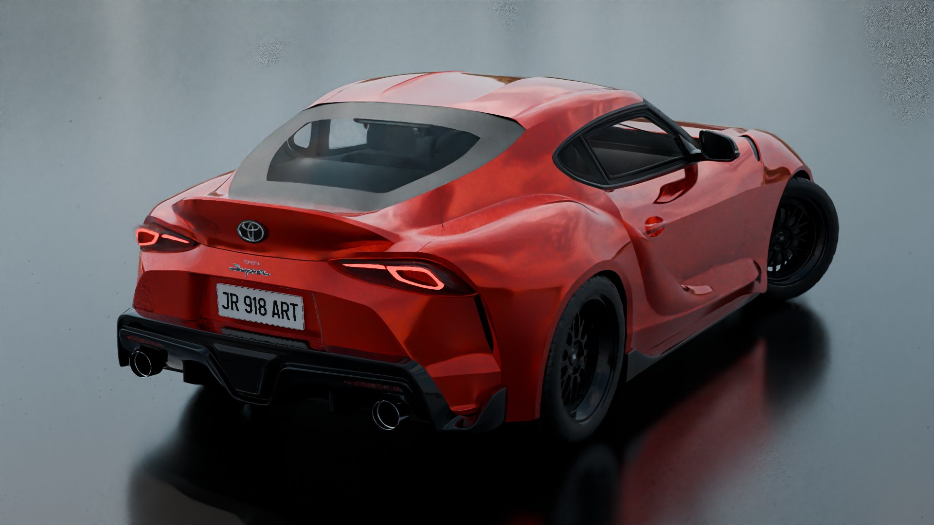 Toyota Supra GR 2021 - High Poly Realistic - Interior Detailed Exterior ...