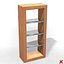 3d model shelves