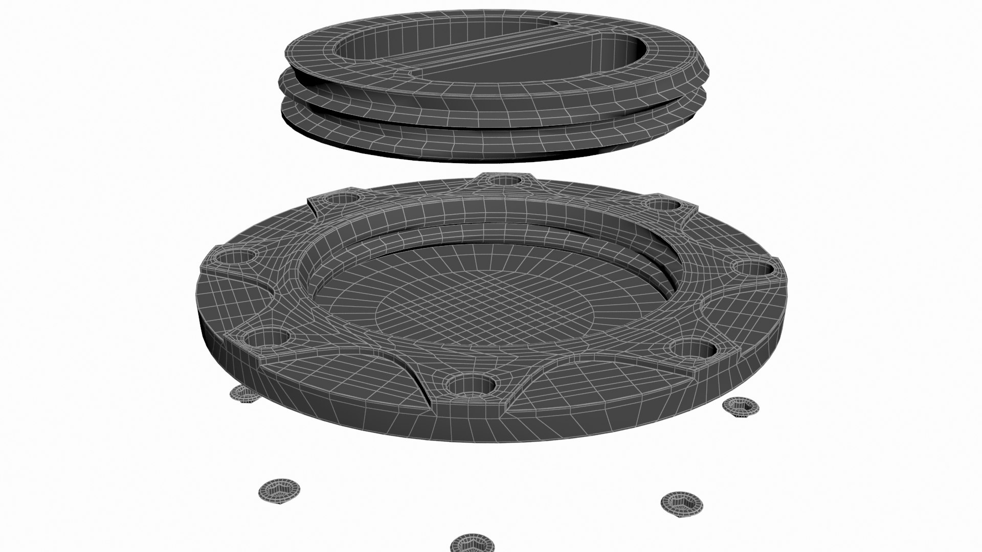 3D Fuel Tank Cap - TurboSquid 2431523