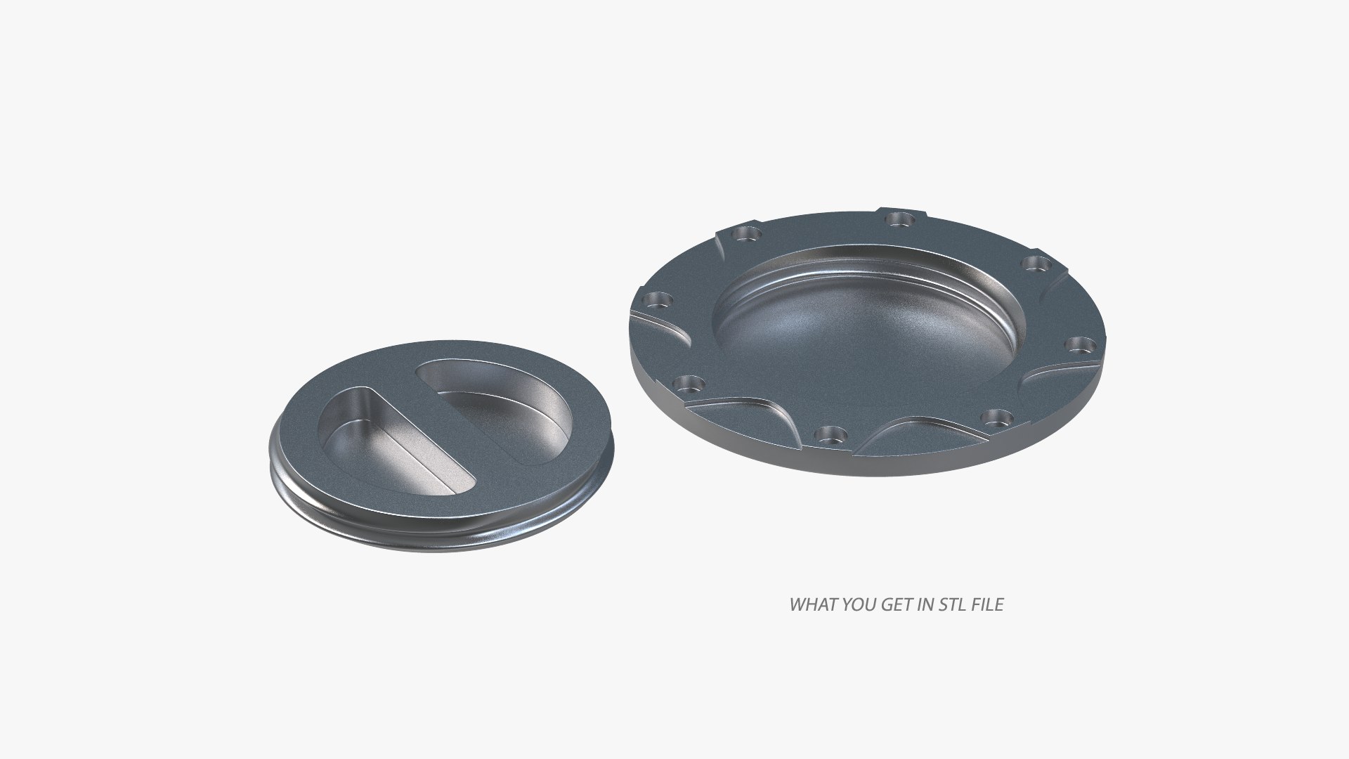 3D Fuel Tank Cap - TurboSquid 2431523