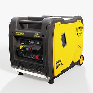 3D model Generic Portable Generator - PBR Game Ready