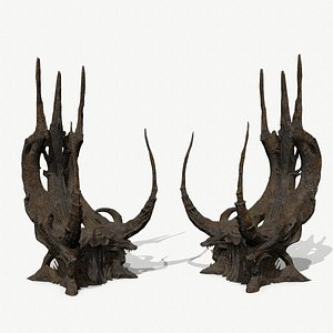 Dark Throne 3D model