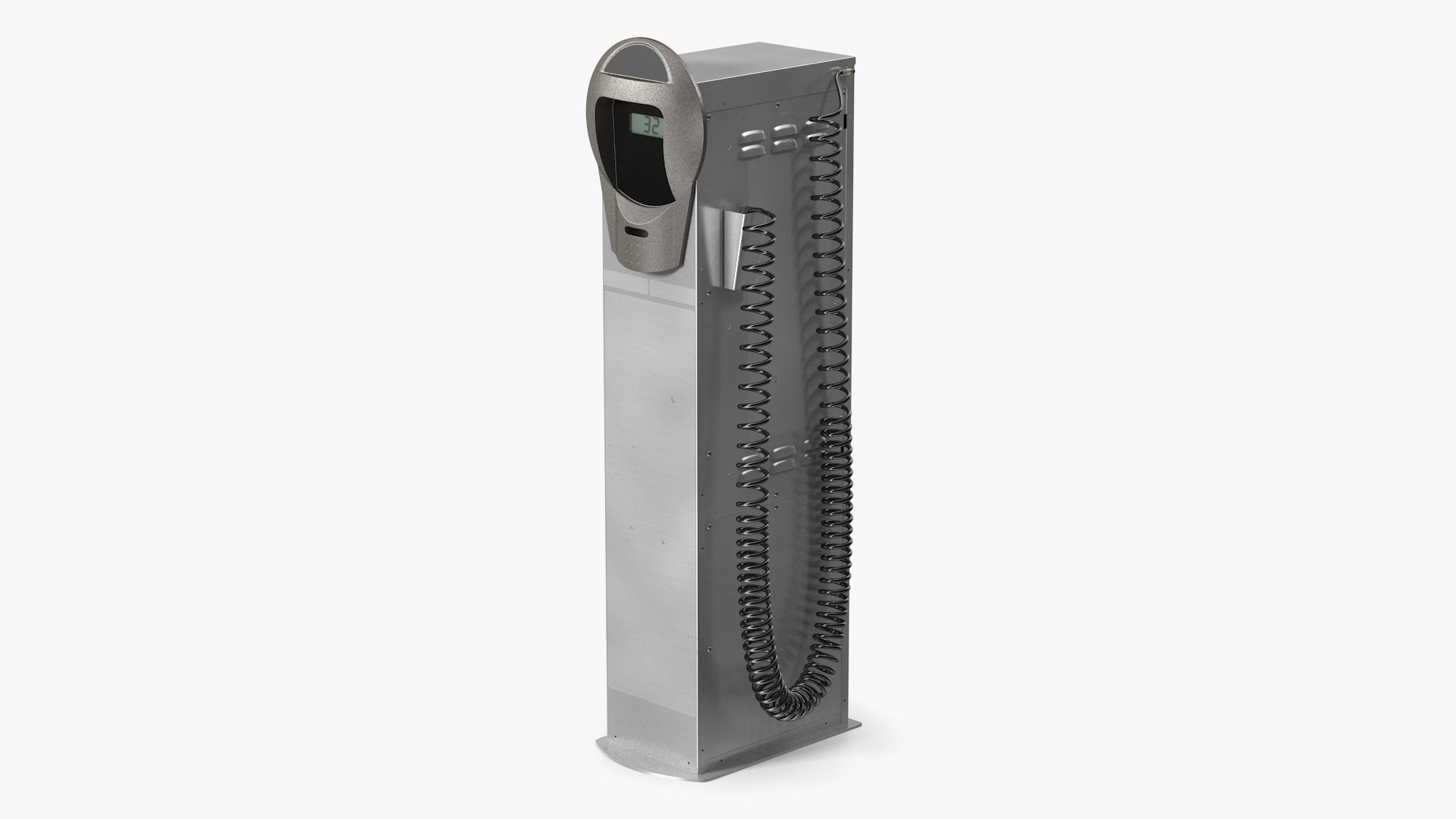Self Service Tire Air Station 3D model preview