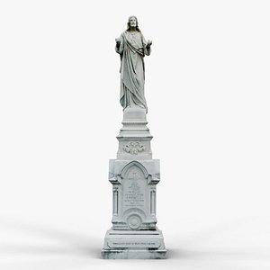 Jesus Monument 3D model