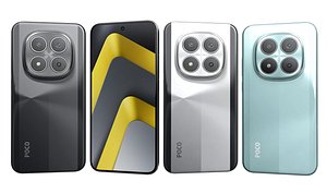 3D Xiaomi Poco M8 Pro 5G All Colors