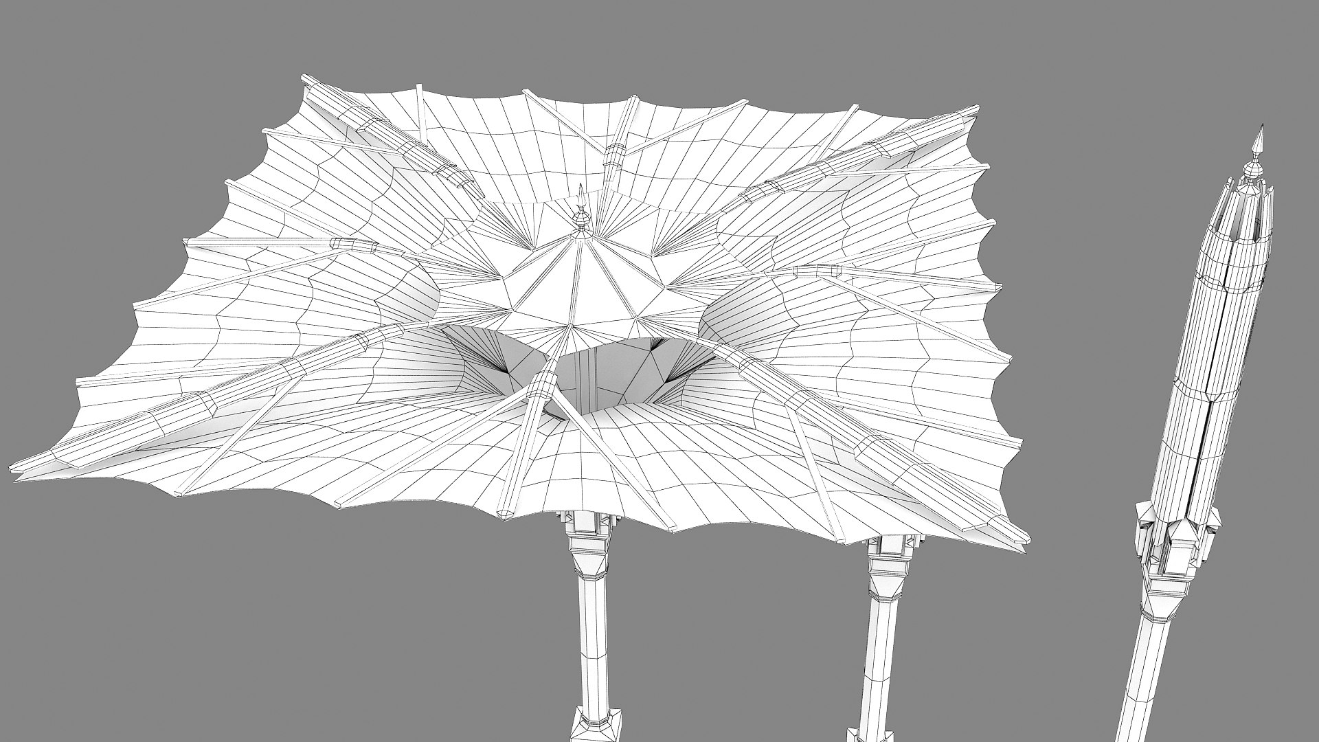 3D Masjid Al Nabawi Umbrella model https://p.turbosquid.com/ts-thumb/QG/fyj5xE/Hv/wire_010004/jpg/1742617918/1920x1080/fit_q87/2f66b92bb6d0ad0df997c1d170667d7d2e4bd096/wire_010004.jpg