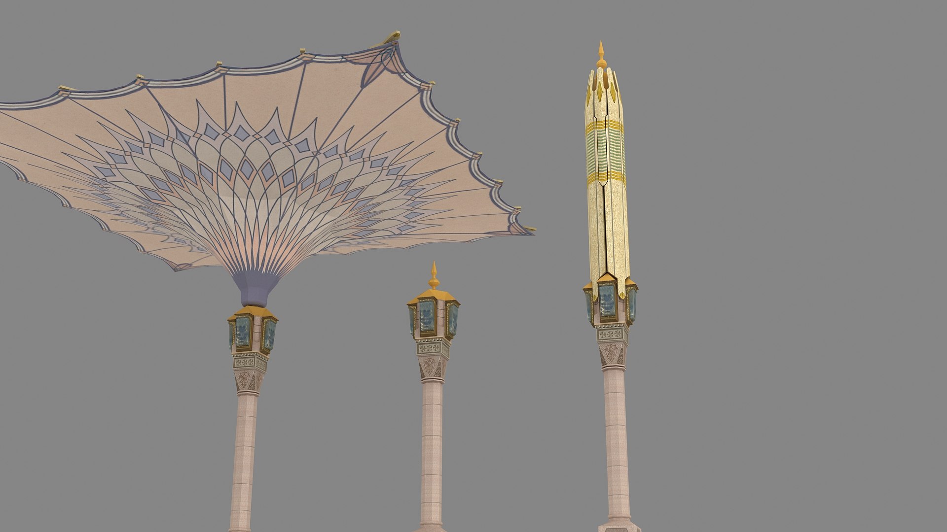 3D Masjid Al Nabawi Umbrella model https://p.turbosquid.com/ts-thumb/QG/fyj5xE/PP/masjidnabawi_010008/jpg/1742617913/1920x1080/fit_q87/a2ac383c24fa881eb73f735a471acd1eccad3f89/masjidnabawi_010008.jpg