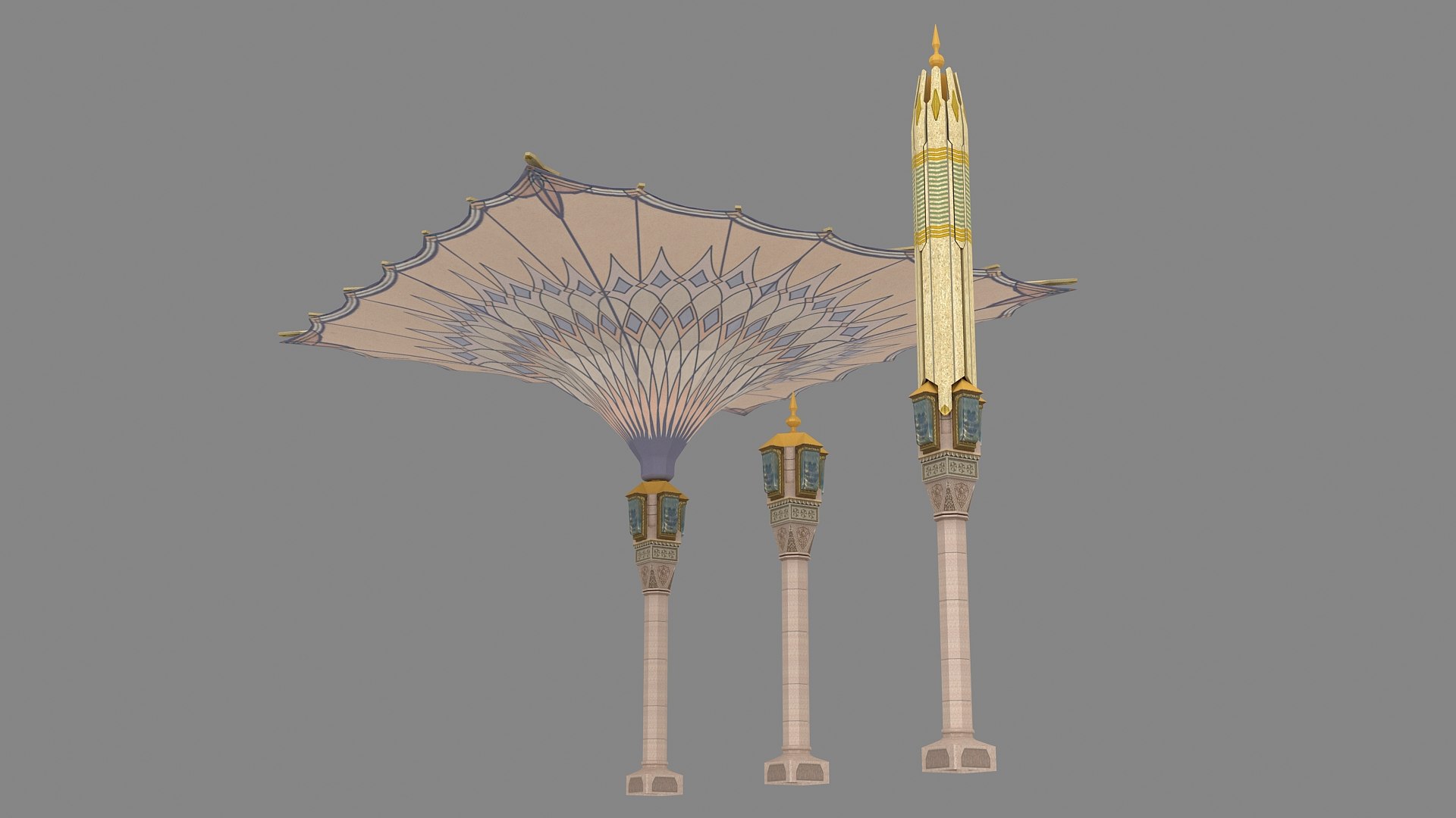 3D Masjid Al Nabawi Umbrella model https://p.turbosquid.com/ts-thumb/QG/fyj5xE/QR/masjidnabawi_010007/jpg/1742617912/1920x1080/fit_q87/6e40ebc0ee0eec443b43f5253225f84b98773a76/masjidnabawi_010007.jpg