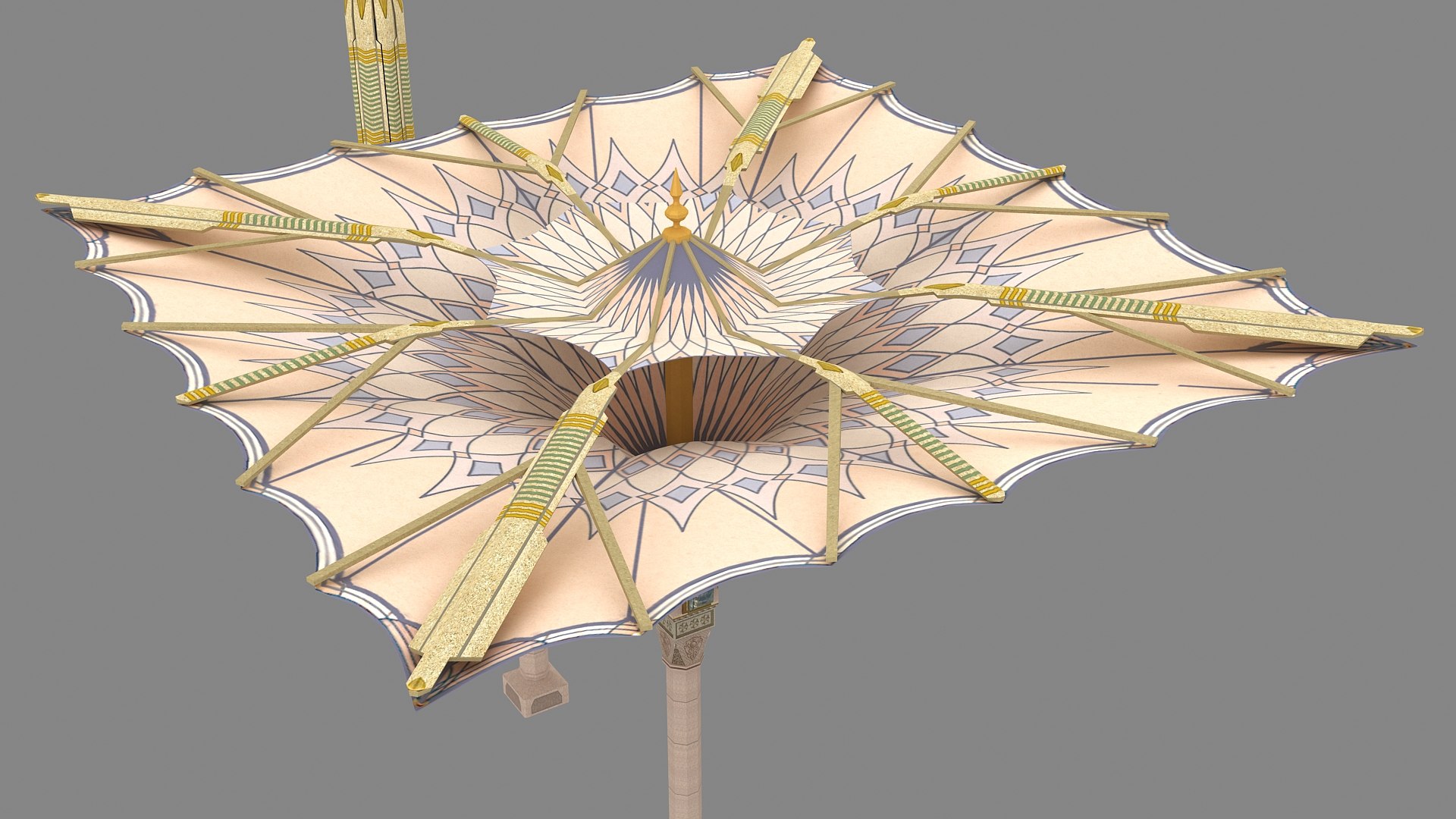3D Masjid Al Nabawi Umbrella model https://p.turbosquid.com/ts-thumb/QG/fyj5xE/ao/masjidnabawi_010003/jpg/1742617910/1920x1080/fit_q87/fdbe526c4c26981297c72b4dc32324f4022fef15/masjidnabawi_010003.jpg