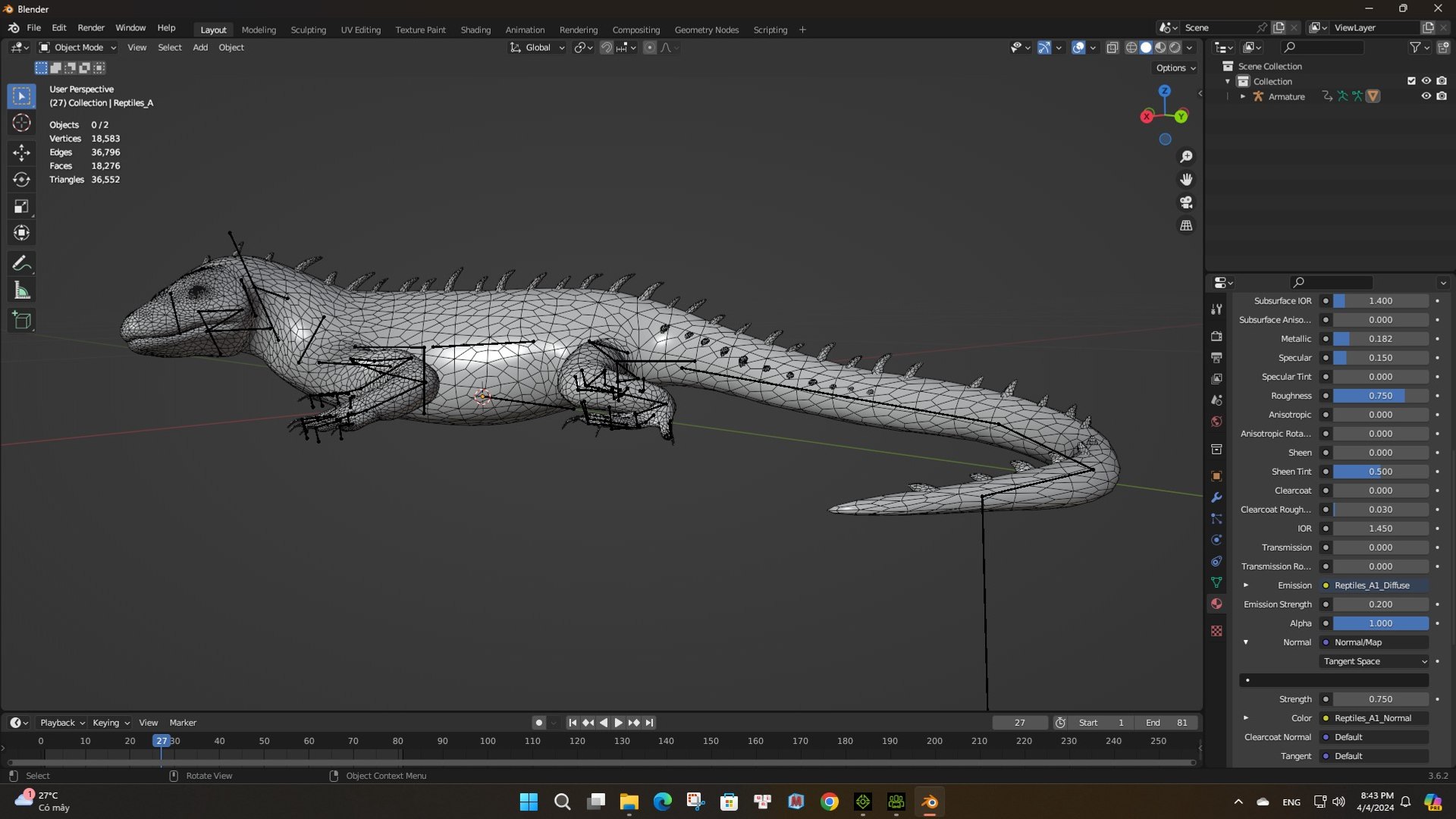 Reptiles-A1 3D Model - TurboSquid 2466999