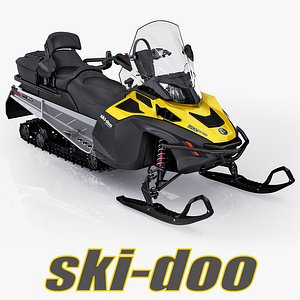 snowmobile ski-doo expedition se 3d model