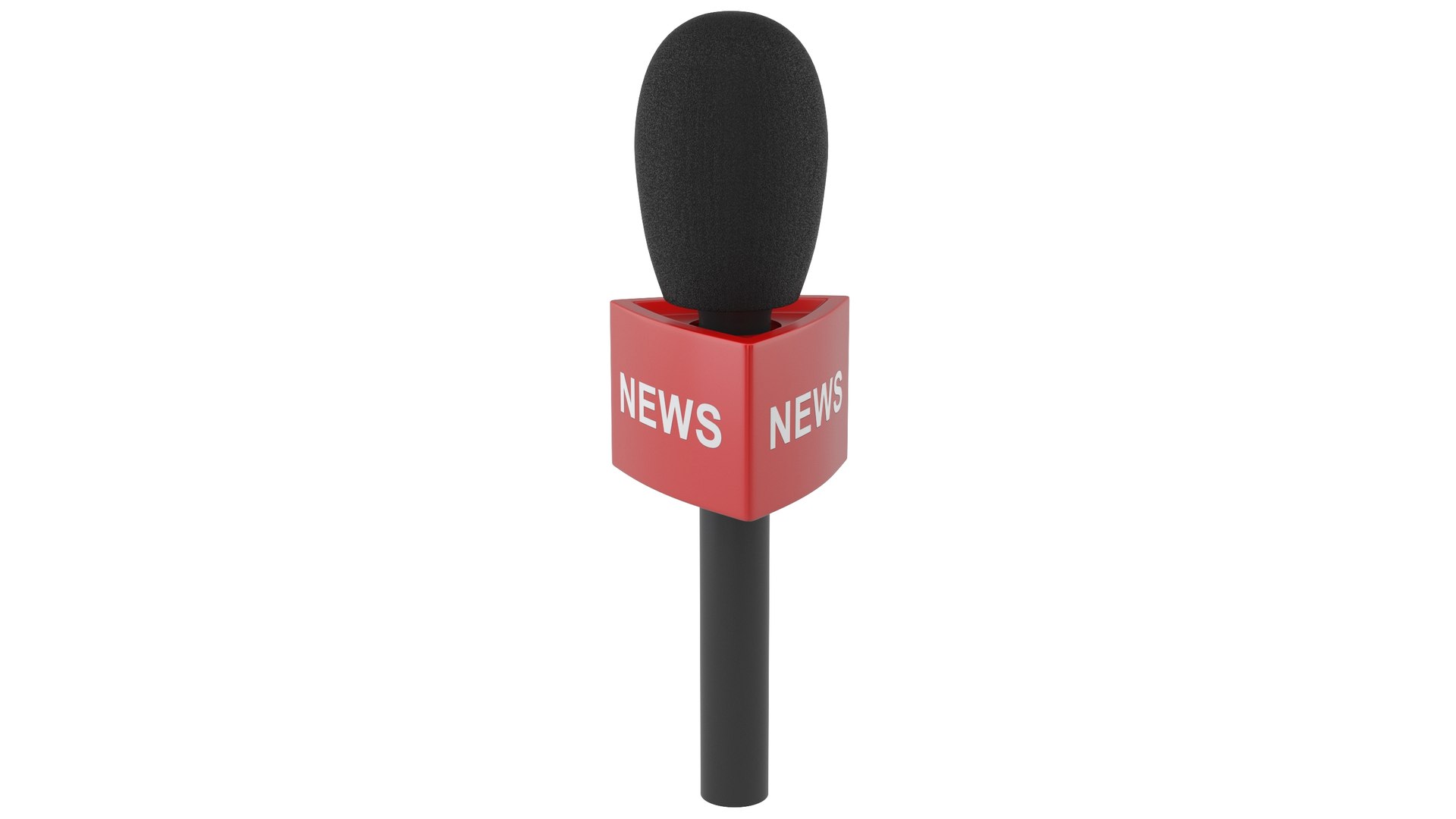 3D Model Reporter Microphone - TurboSquid 2000113