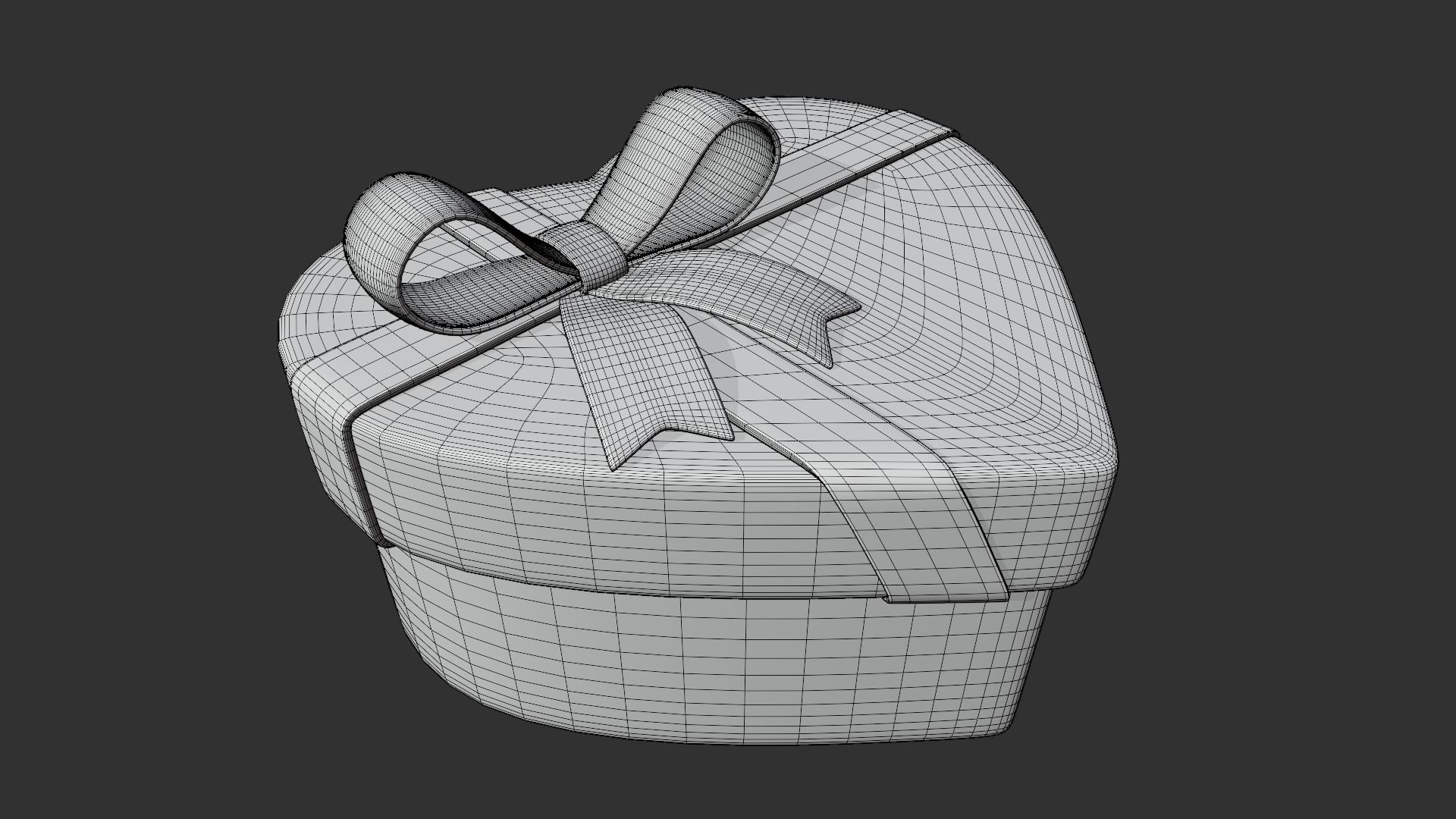 3D Stylized Heart Gift Box - TurboSquid 2403823