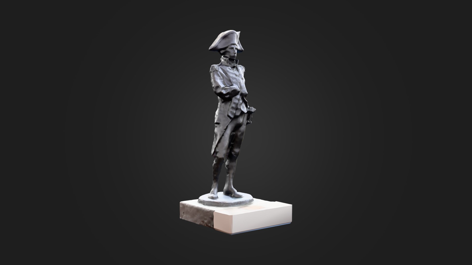 3D Statue Of Nelson Model - TurboSquid 2639597