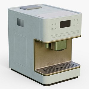 3D Coffee machine 3 PBR game ready