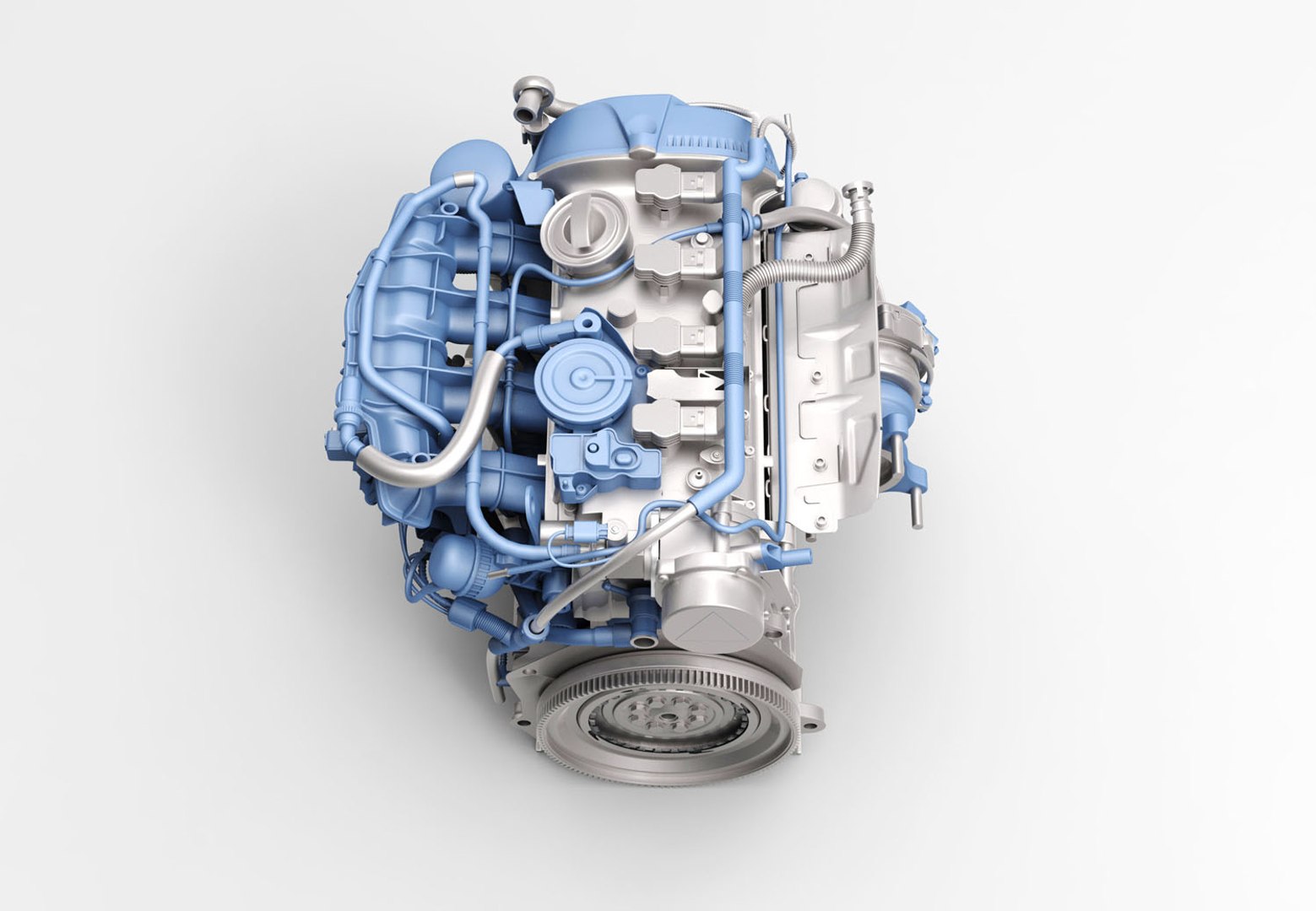 Engine Volkswagen New Magotan 3d Model