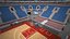 basketball arena ball court model