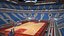 basketball arena ball court model