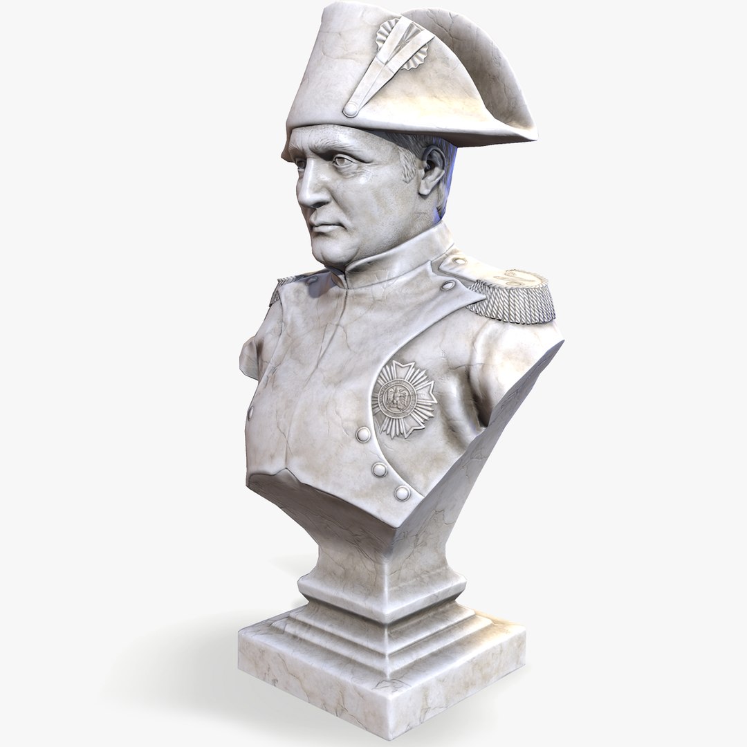 3D ready napoleon bonaparte bust - TurboSquid 1456883