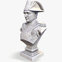 Napoleon Bonaparte Bust lowpoly