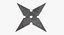 Shuriken arrojando estrellas