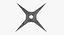 Shuriken arrojando estrellas