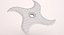 Shuriken arrojando estrellas