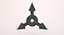 Shuriken arrojando estrellas