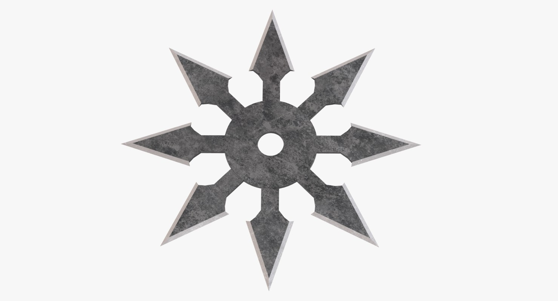 shuriken throwing star 3D model https://p.turbosquid.com/ts-thumb/QH/7VBCrm/Q3cdP1kZ/ts/jpg/1564628266/1920x1080/turn_fit_q99/d54355bffc507ed322270169e6c3032ffa1a800c/ts-1.jpg
