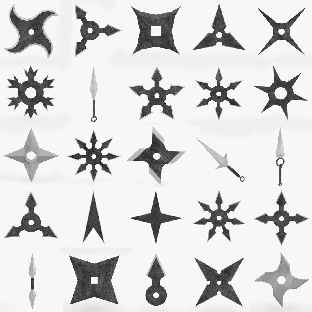 Shuriken (Ninja Throwing Stars) by Bayr-Arms on DeviantArt