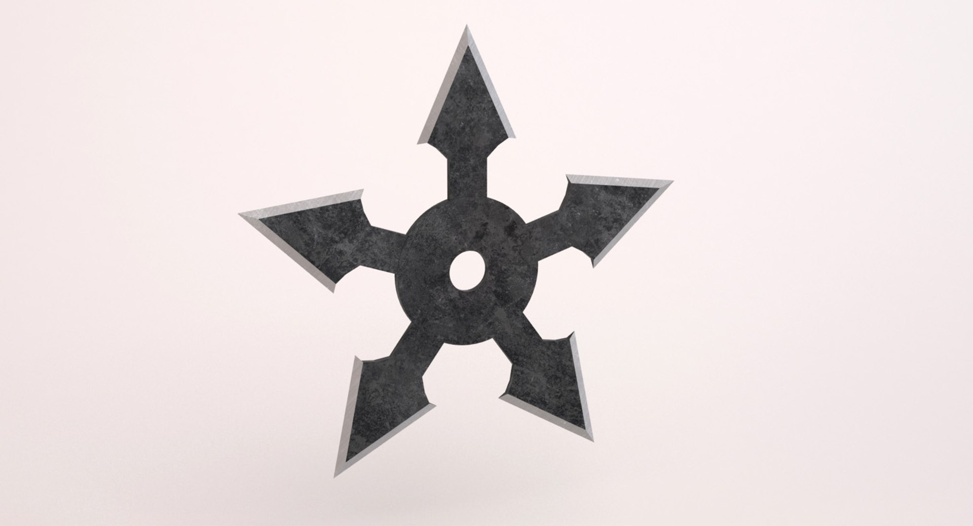 Shuriken Throwing Star 3D Model - TurboSquid 1431954