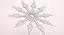 Shuriken arrojando estrellas