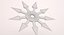 Shuriken arrojando estrellas