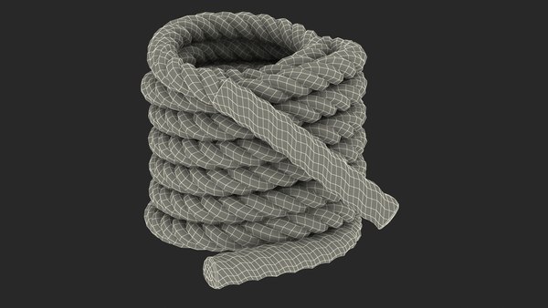 3D Pure2Improve Battle Rope Folded model - TurboSquid 1778892