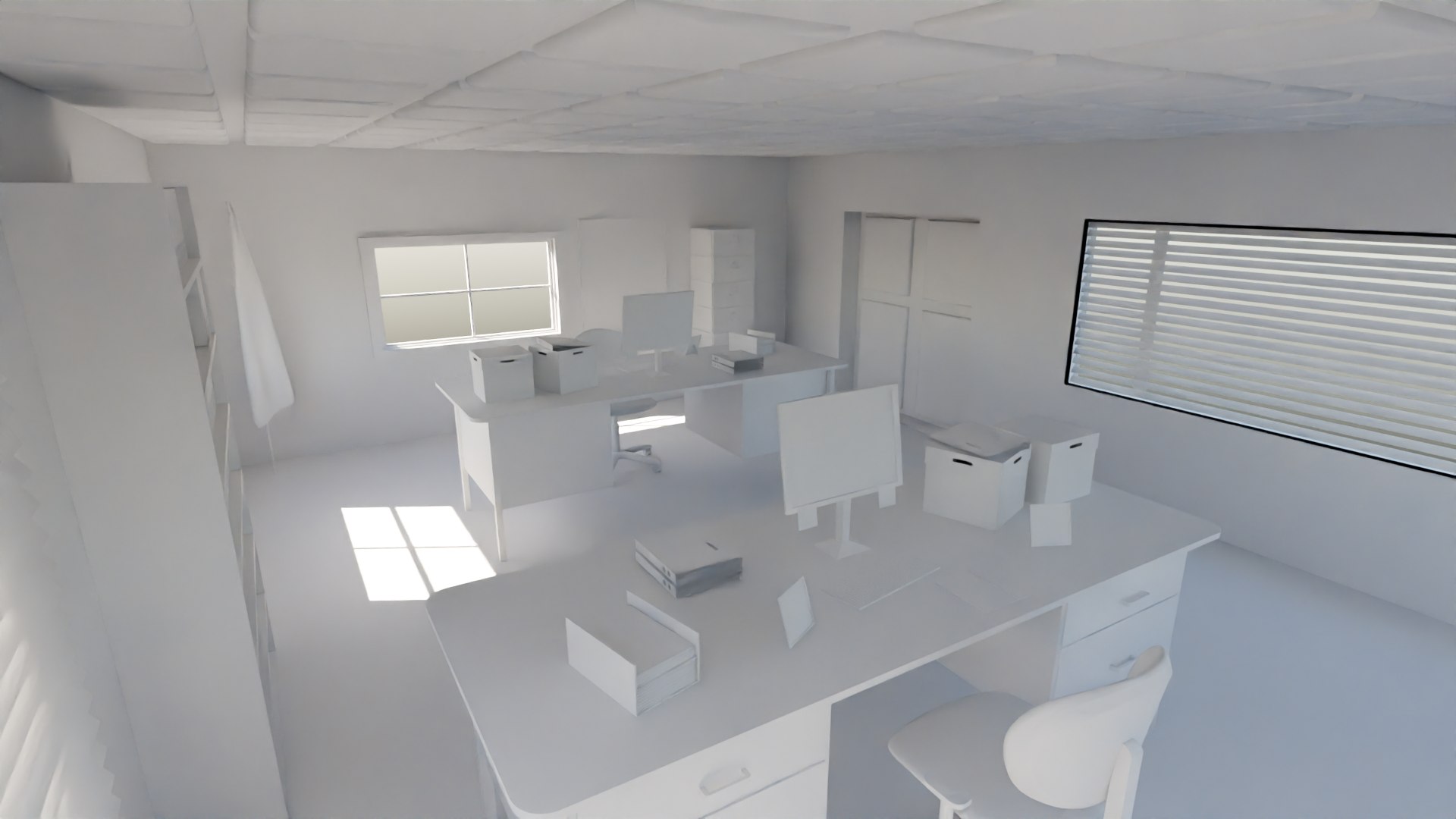 Police Station Interior 3D - TurboSquid 2158038