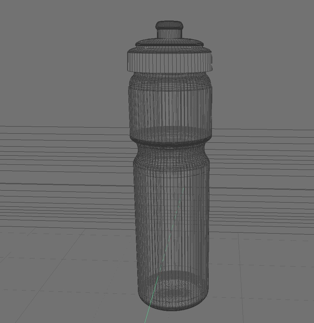 3d Water Bottle Model
