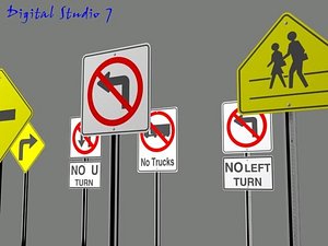 30 Pack Road Signs
