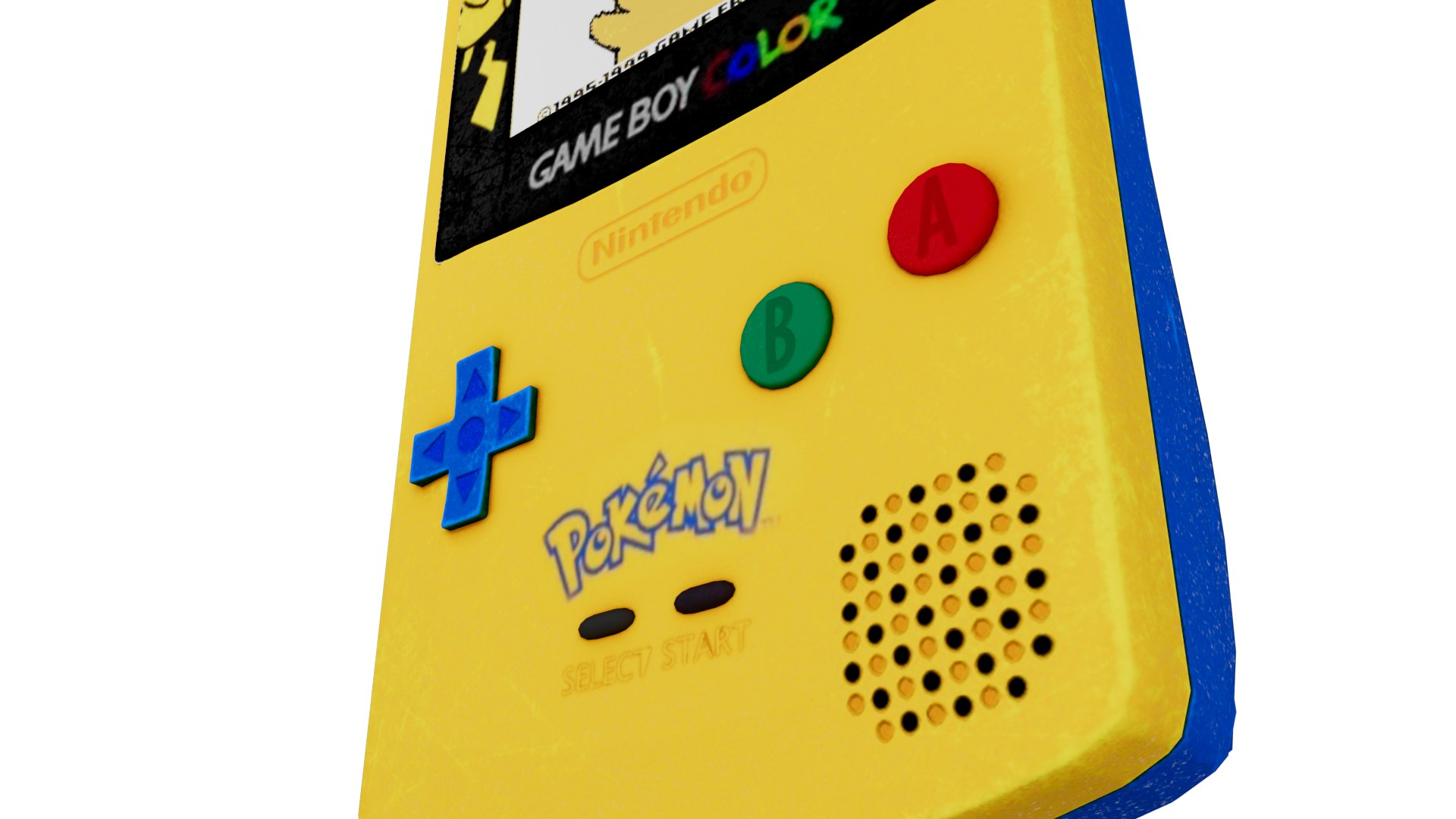 Game Boy Color Model - TurboSquid 2152029