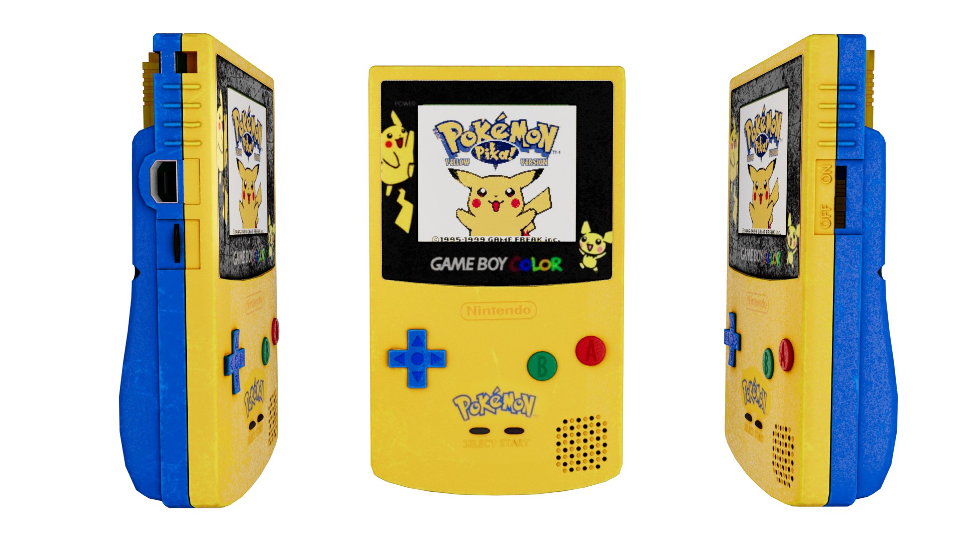 Game Boy Color Model - TurboSquid 2152029