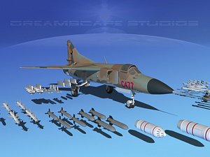 3ds mig-23 flogger b fighter