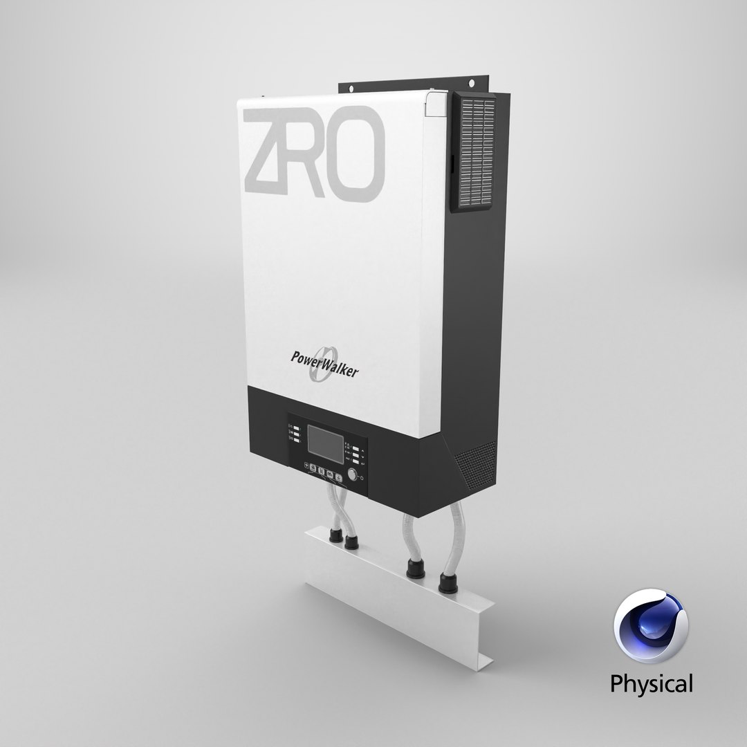 3D Solar Inverter 5000 ZRO Model - TurboSquid 2225207