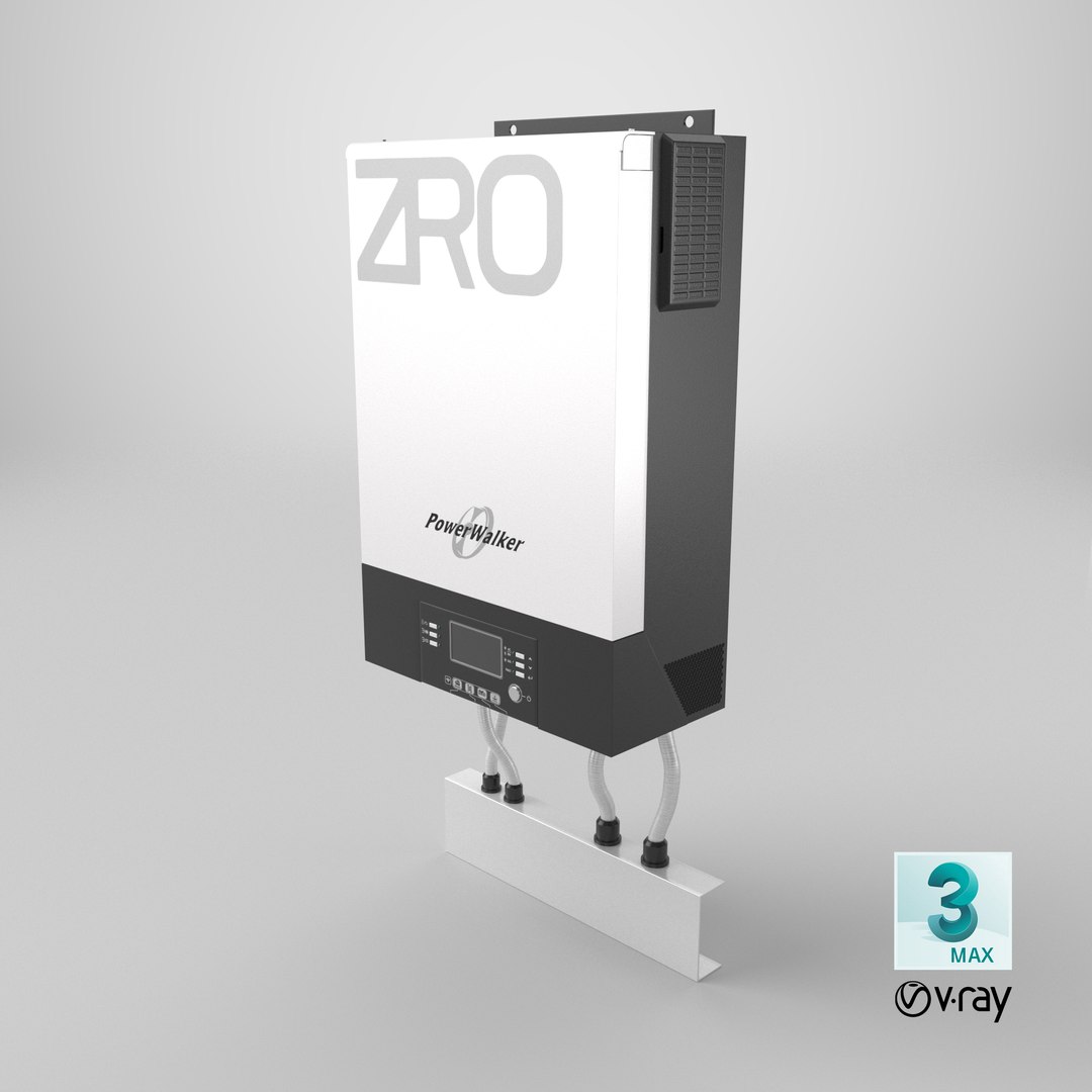 3D Solar Inverter 5000 ZRO Model - TurboSquid 2225207