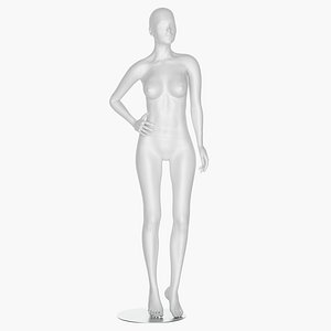 Female Mannequin Pose 4 3D model