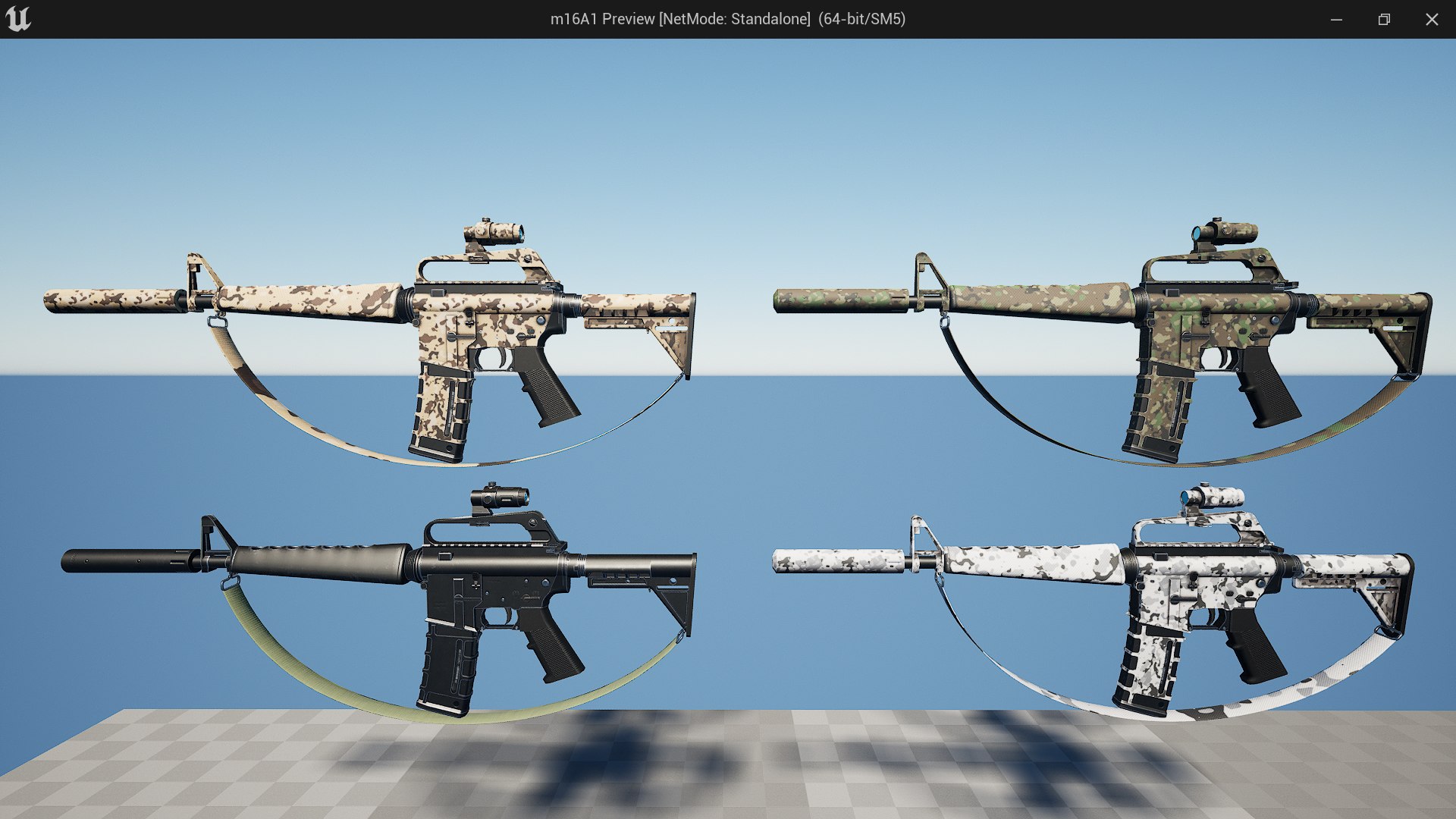 m16A1 Fps - Tps 3D model https://p.turbosquid.com/ts-thumb/QH/de9Rx6/yb/unreal6/jpg/1746620082/1920x1080/fit_q87/0d68ff185258ba9308465808d670fb2a8813e2bf/unreal6.jpg