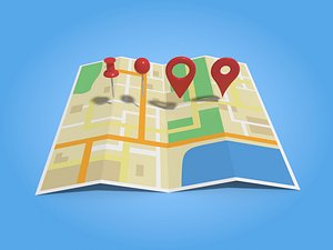 Map and Direction Symbols Collection