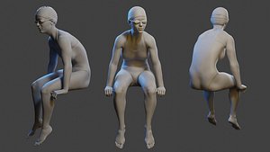 3D model Swimmingpool Girl SPGC 003