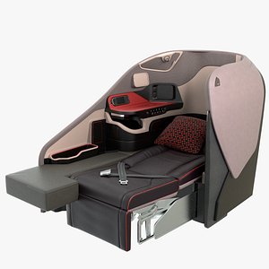 Singapore Airlines Business Seat Reclined Window