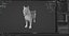 Fur Wolf Rigged i animacja w Blenderze