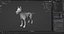 Fur Wolf Rigged i animacja w Blenderze